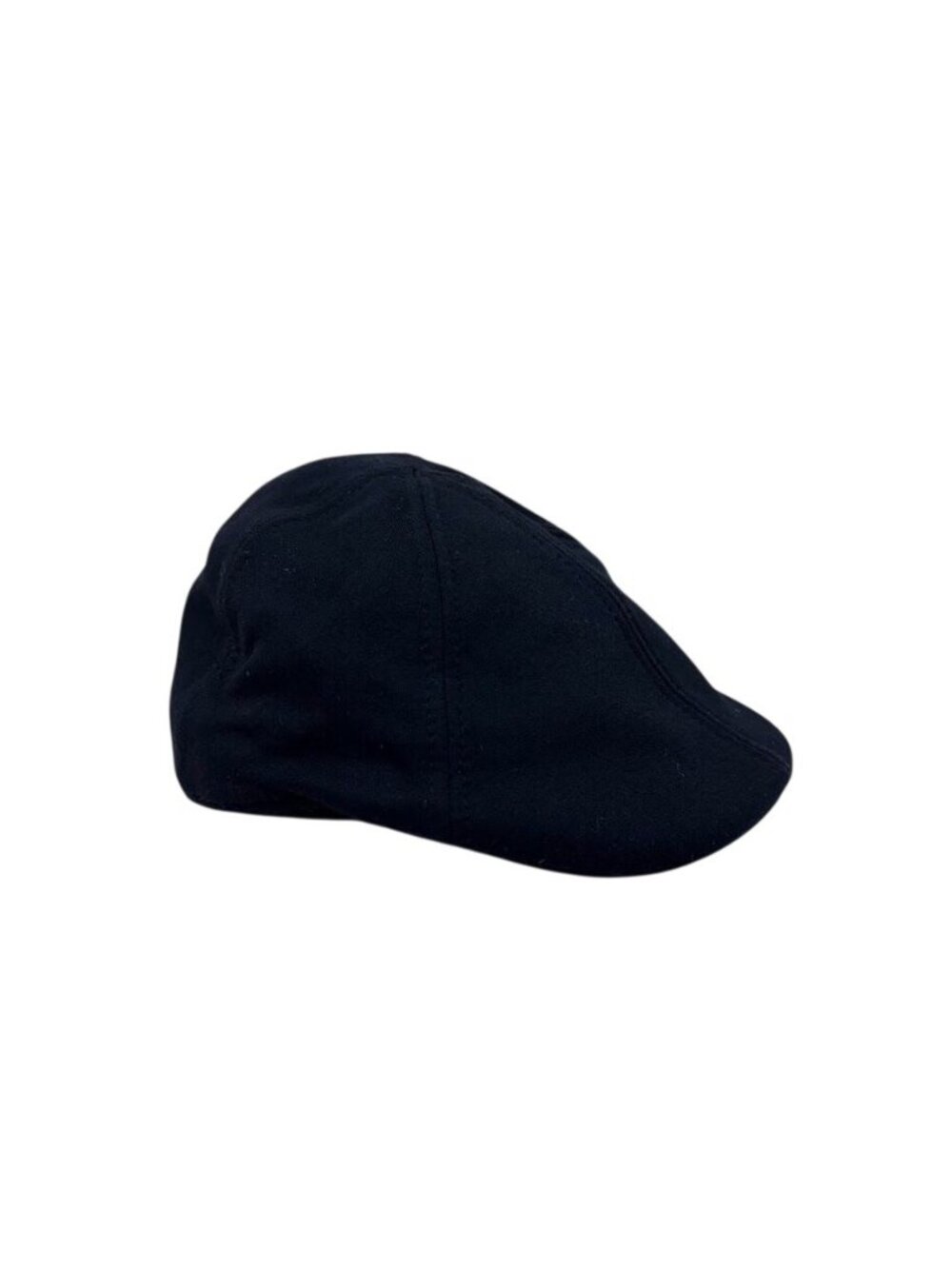 Boston Scally Company Black Newsboy Scrapper Hat Flat Cap Townie Mens size Small